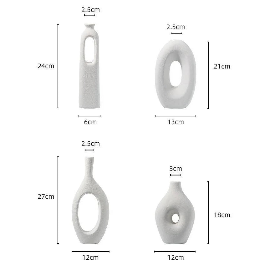 Vase avec un Trou au Milieu